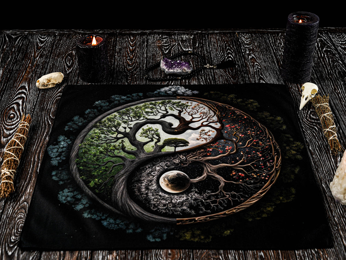 Yin Yang Altar Cloth