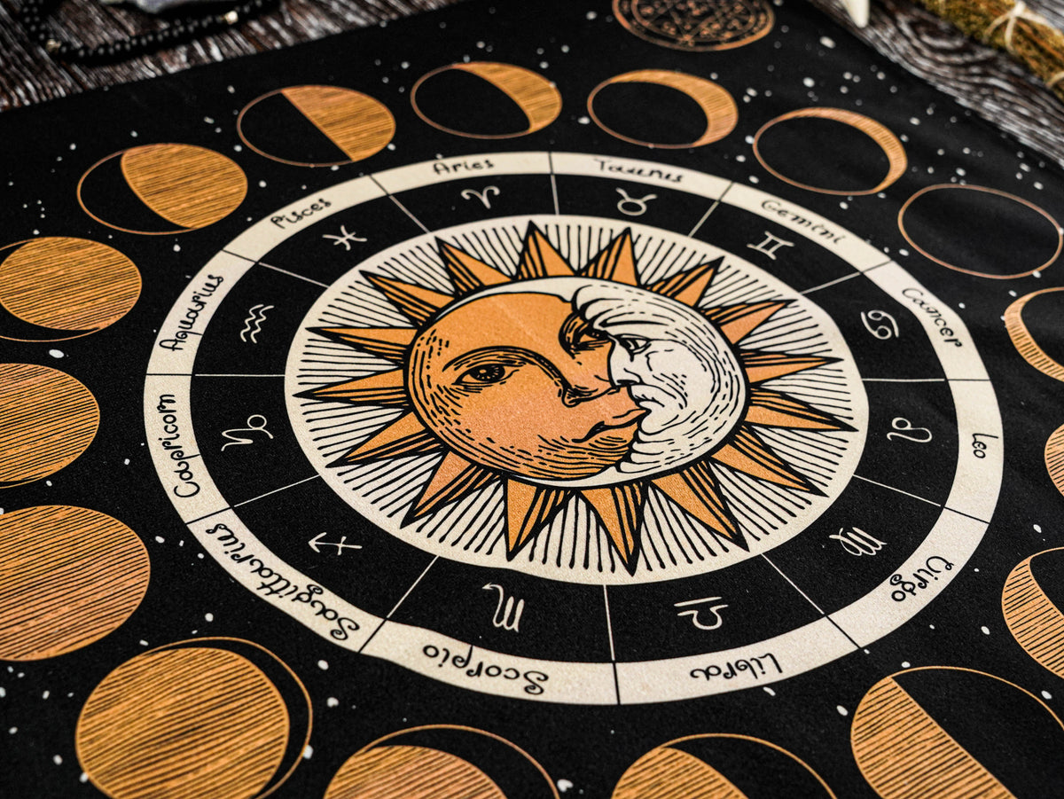 Moon Phases Cloth