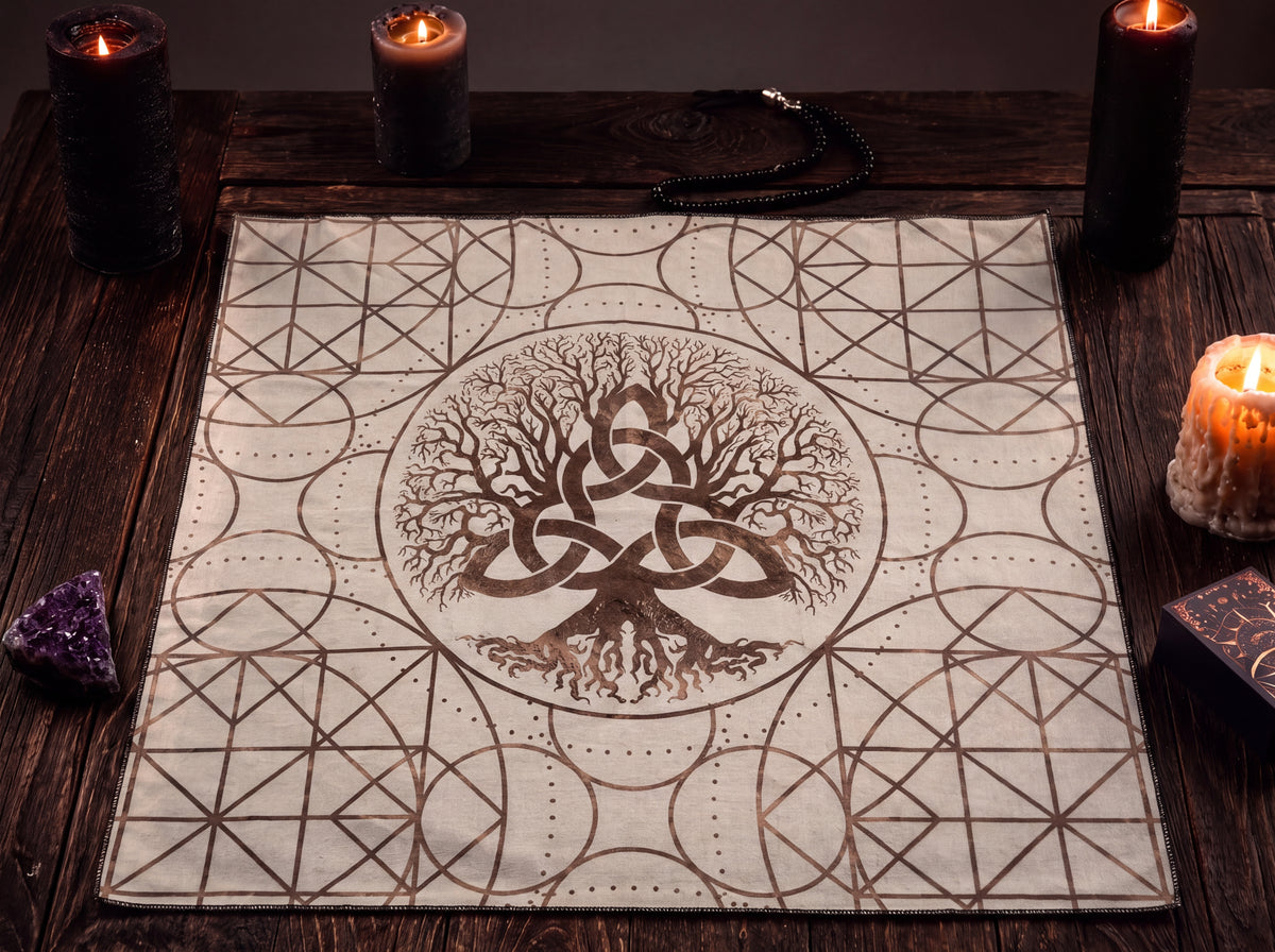 Norse Runic Altar Cloth
