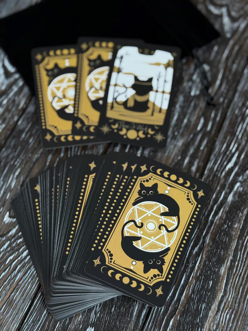 Black Cat Tarot Deck