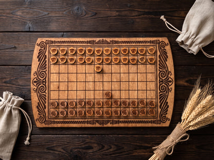 Petteia Board Game