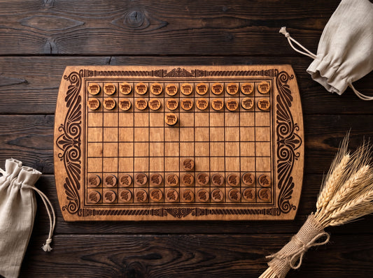 Petteia Board Game