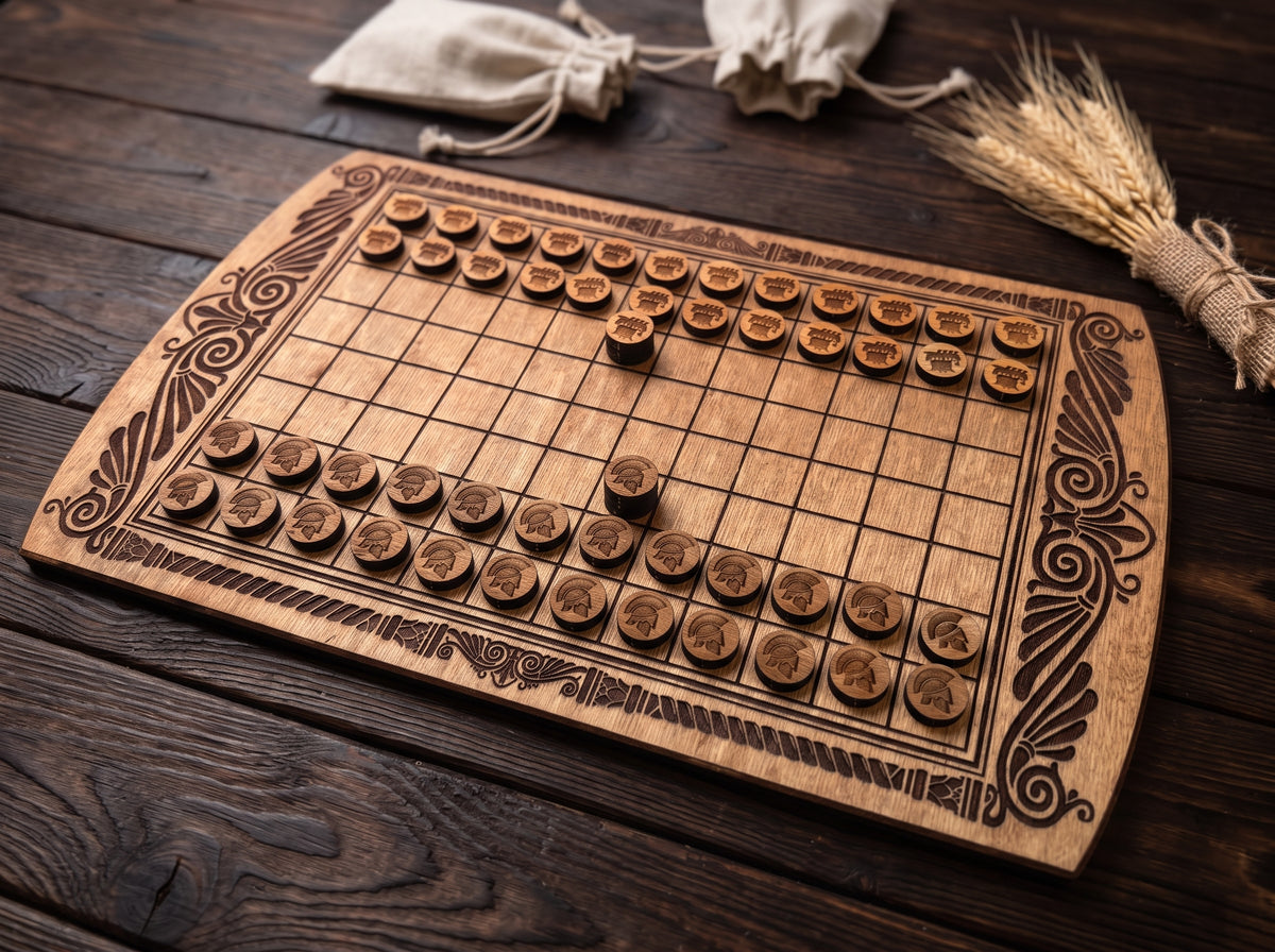 Petteia Board Game