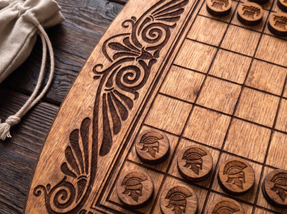 Petteia Board Game