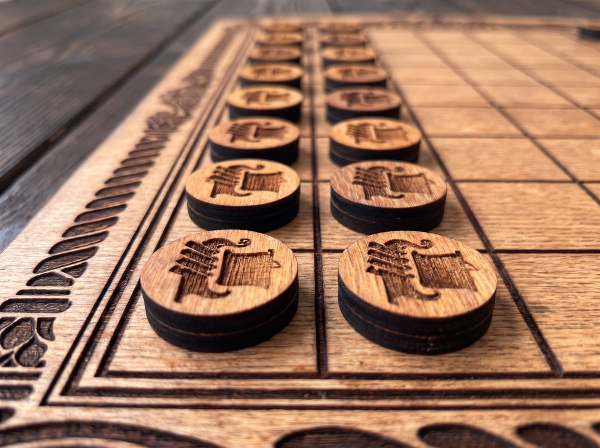 Petteia Board Game