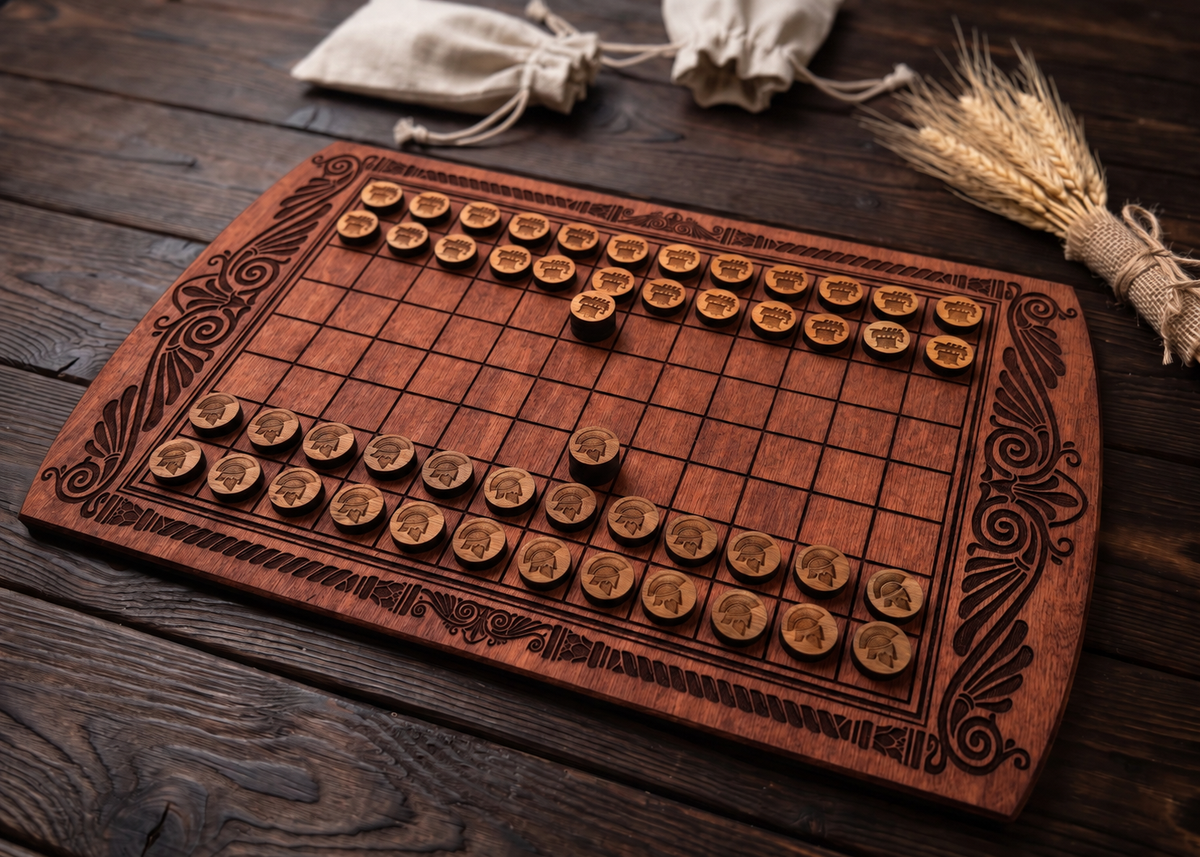 Petteia Game Replica