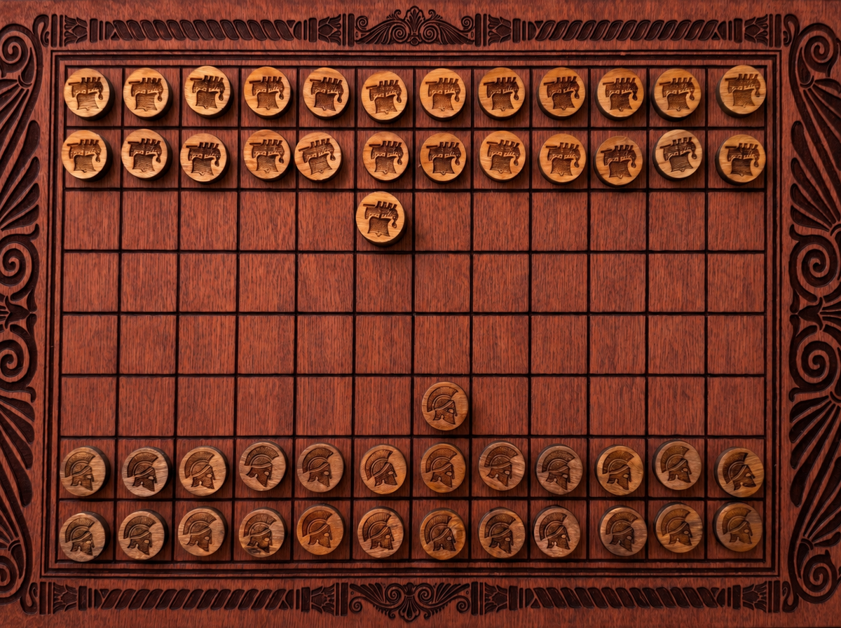 Petteia Game Replica