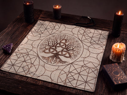 Norse Runic Altar Cloth
