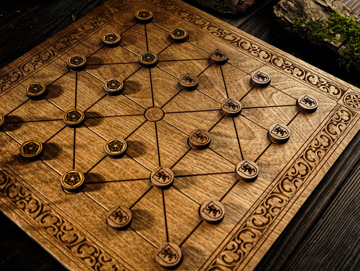 Alquerque Board Game
