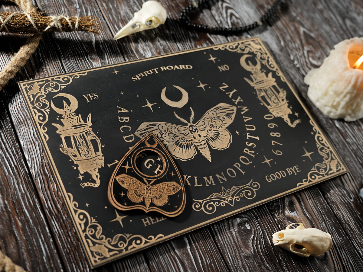 luna moth ouija board