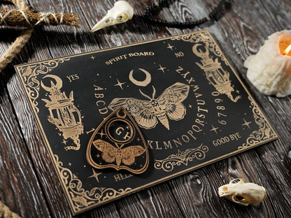 luna moth ouija board
