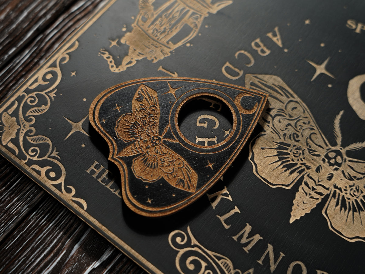 wooden ouija planchette