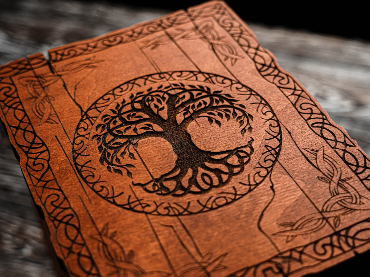 engraved altar board
