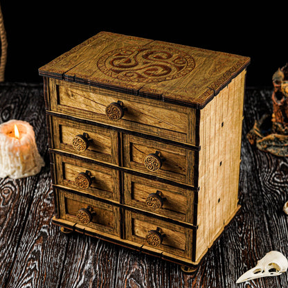 wooden jewelry box