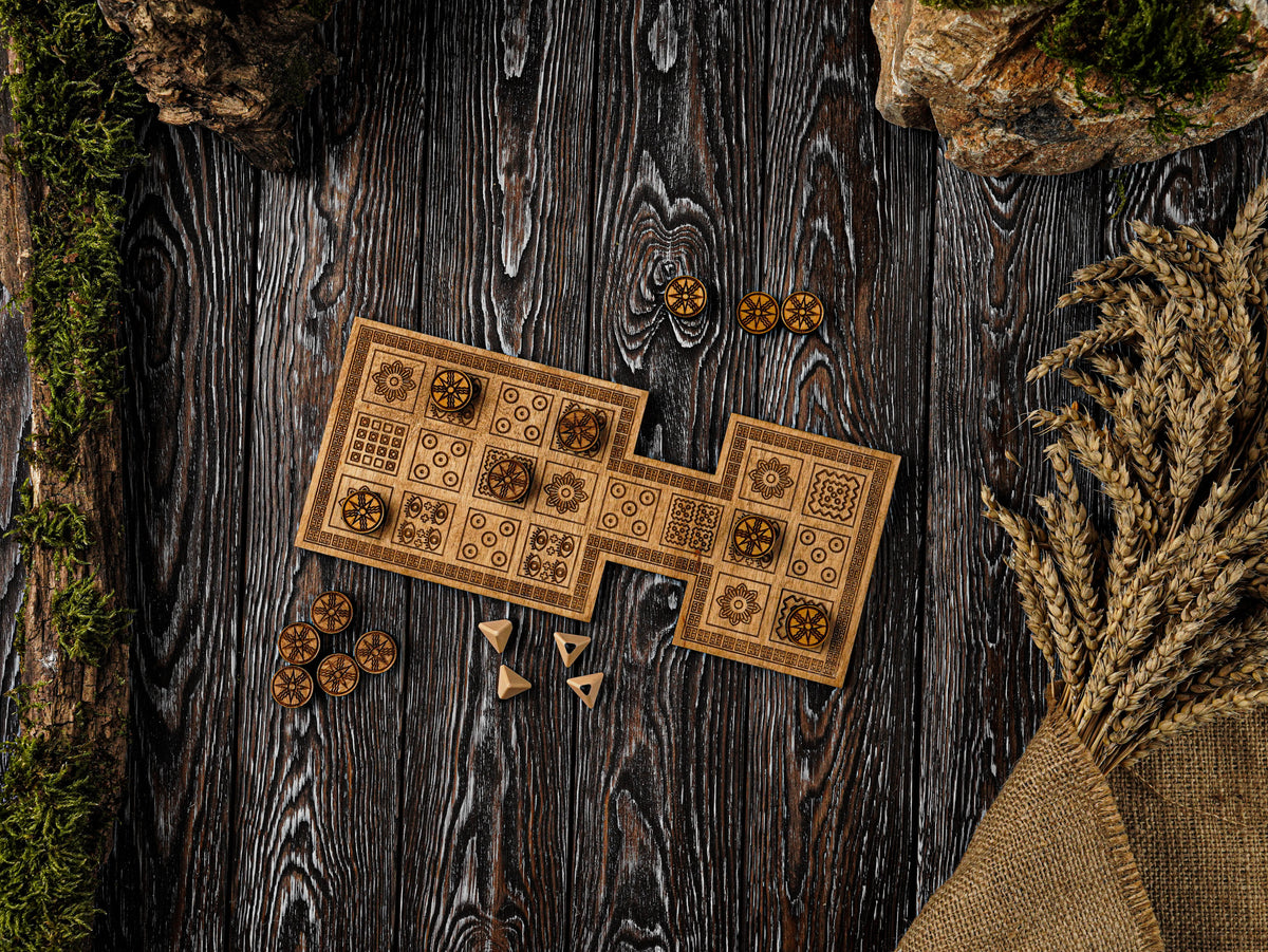 Royal Game of Ur set