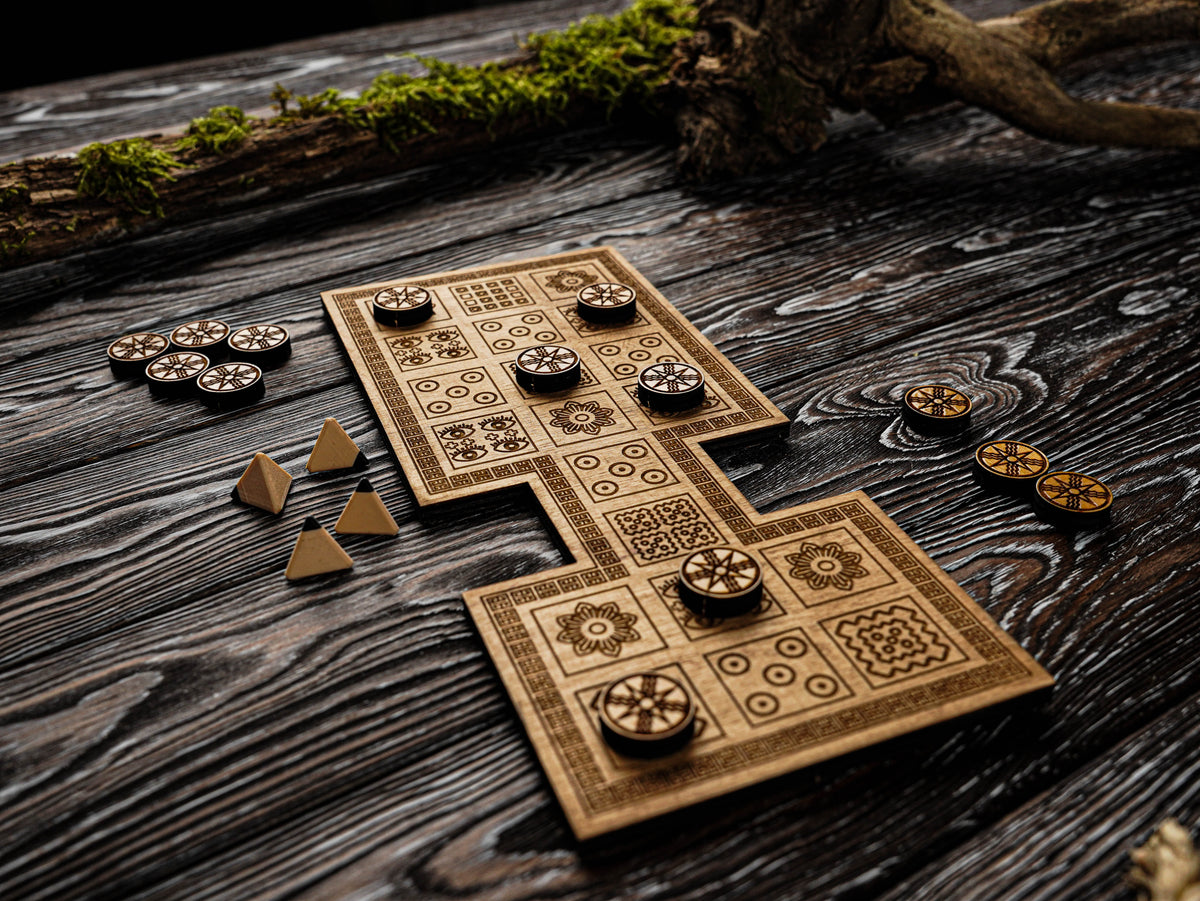 Royal Game of Ur set
