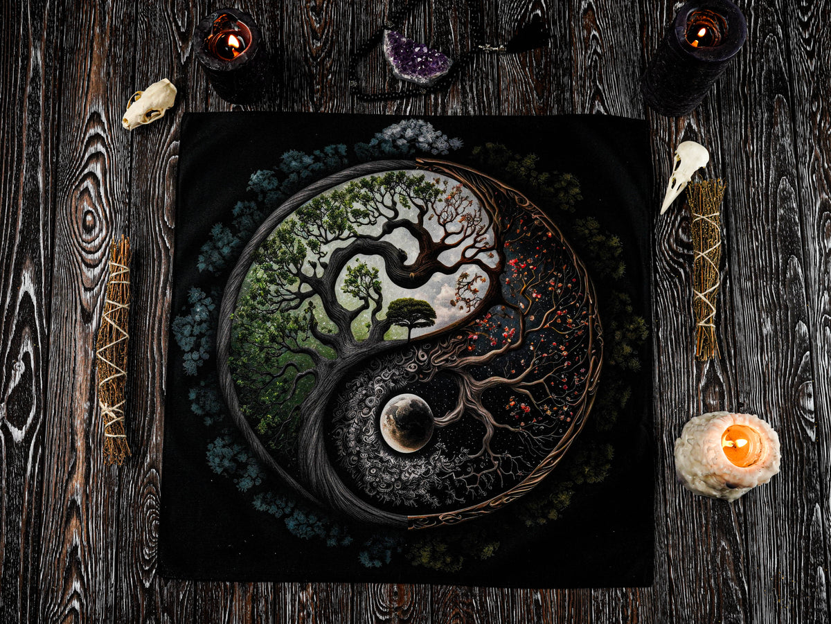 Yin Yang Altar Cloth