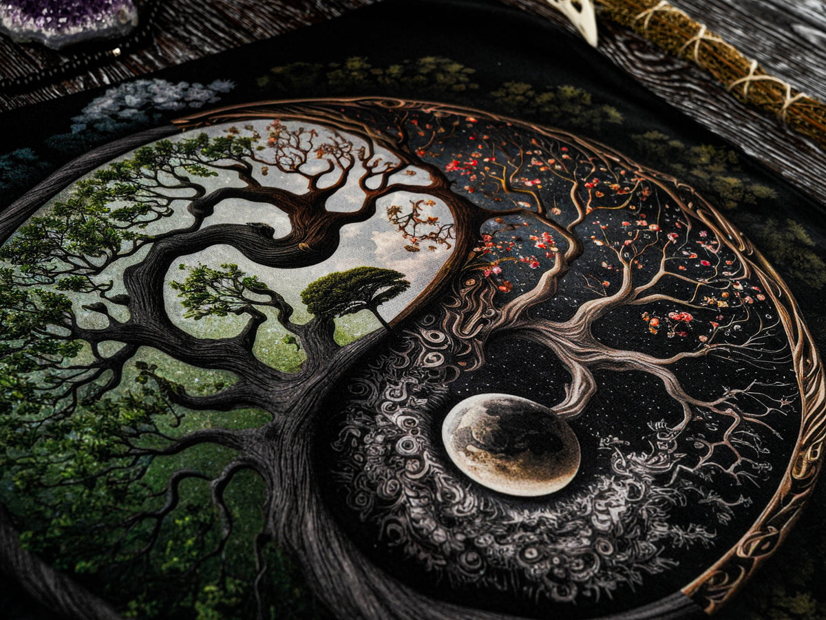Yin Yang Altar Cloth
