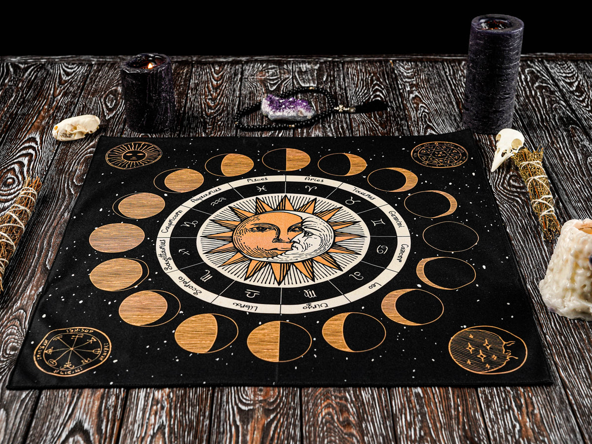 Moon Phases Cloth