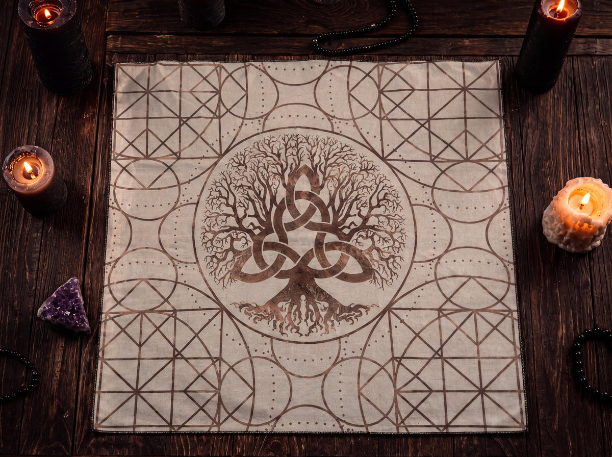 Norse Runic Altar Cloth