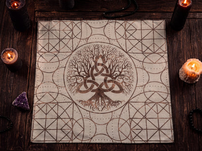 Norse Runic Altar Cloth
