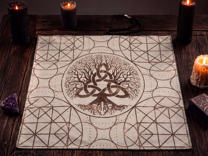 Norse Runic Altar Cloth