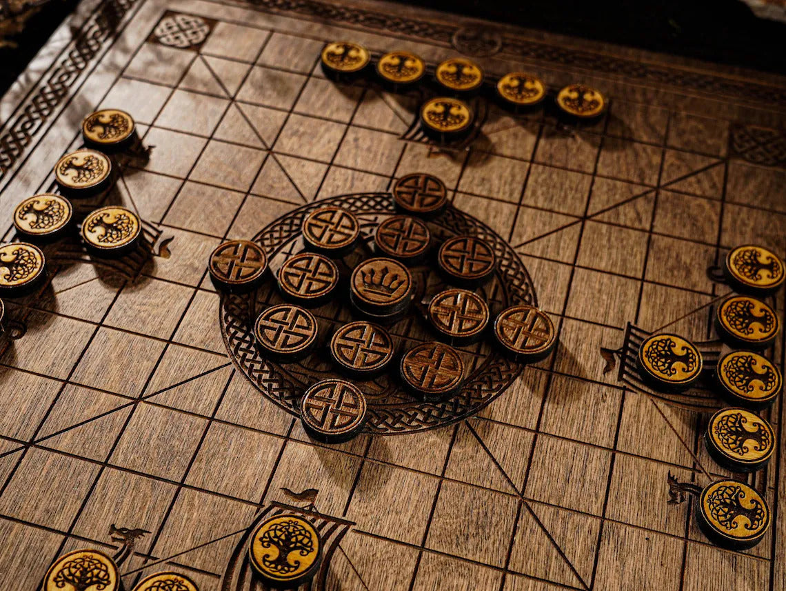 Viking Chess Board Game