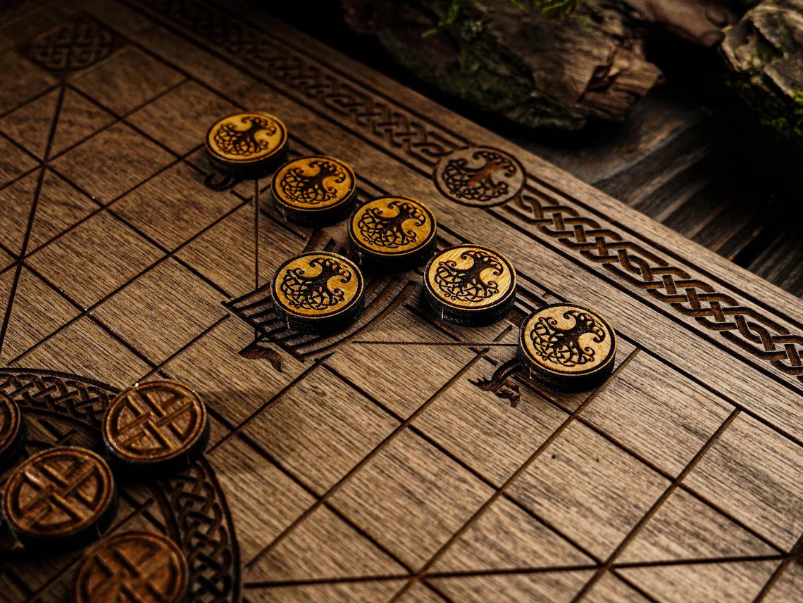 Viking Chess Board Game