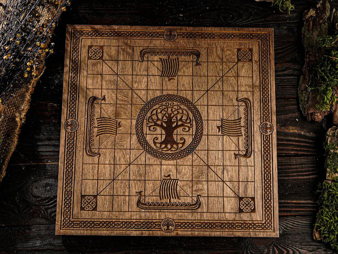 Viking Chess Board Game
