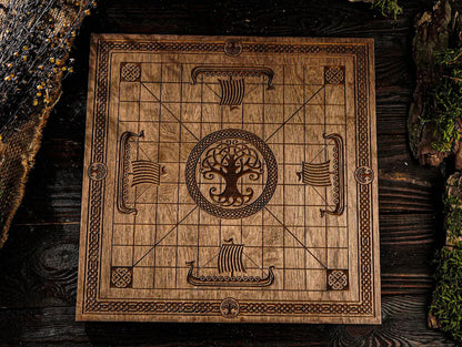 Viking Chess Board Game
