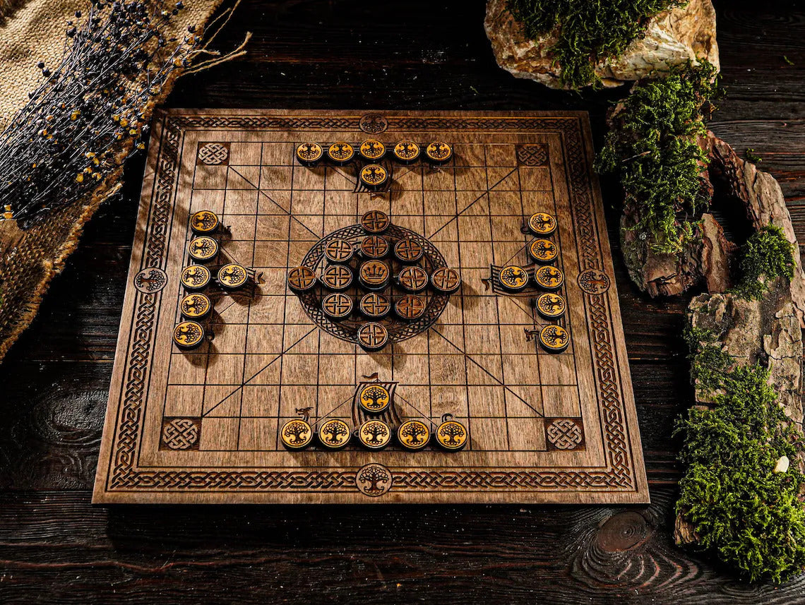 Viking Chess Board Game