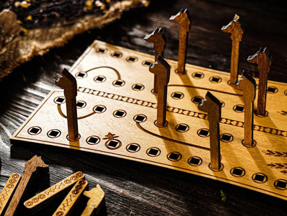 Hounds and Jackals Board Game