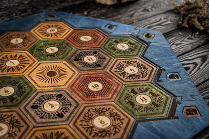Wooden Catan Board