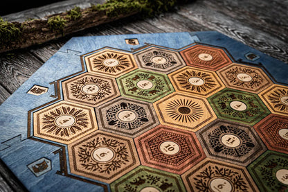 Wooden Catan Board