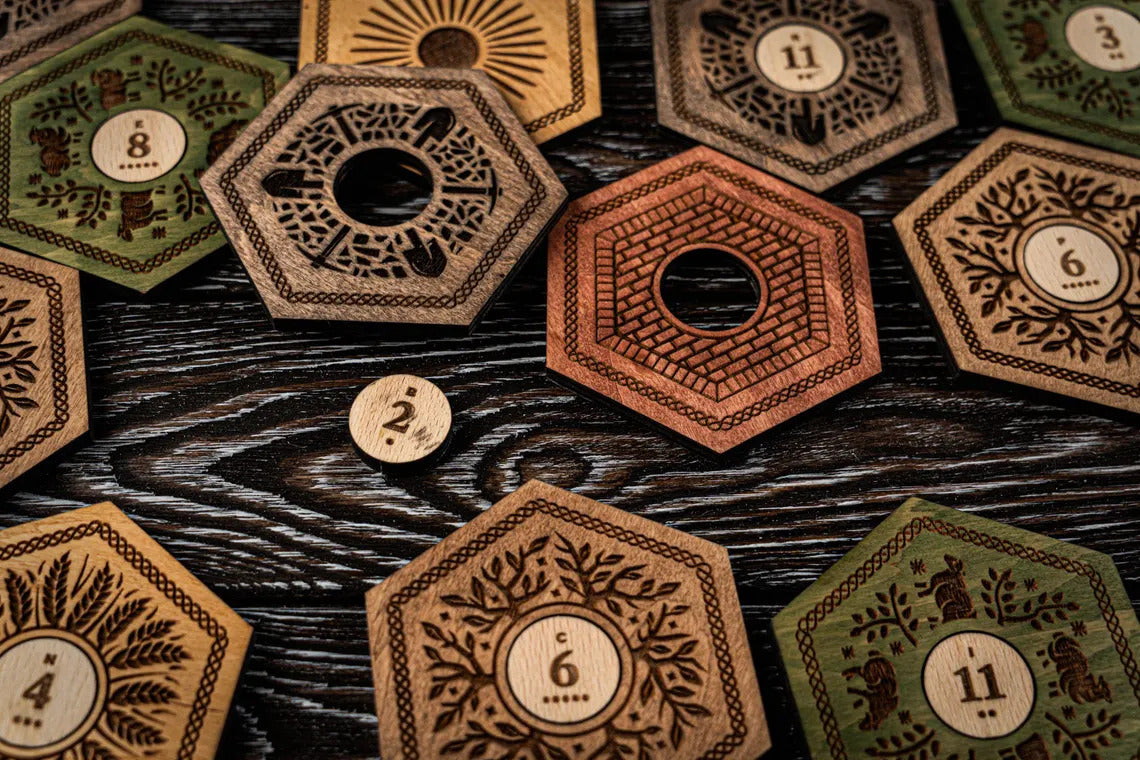 Wooden Catan Board