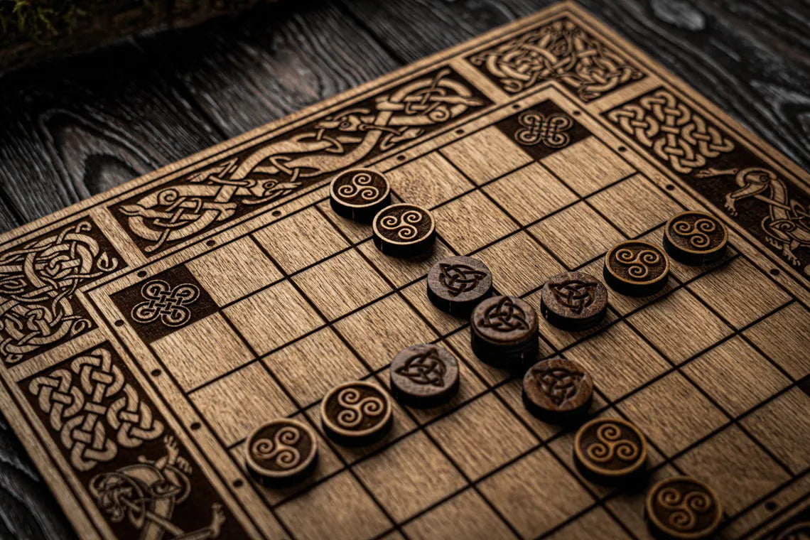 Brandubh Board Game