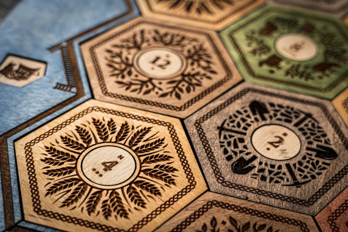 Wooden Catan Board