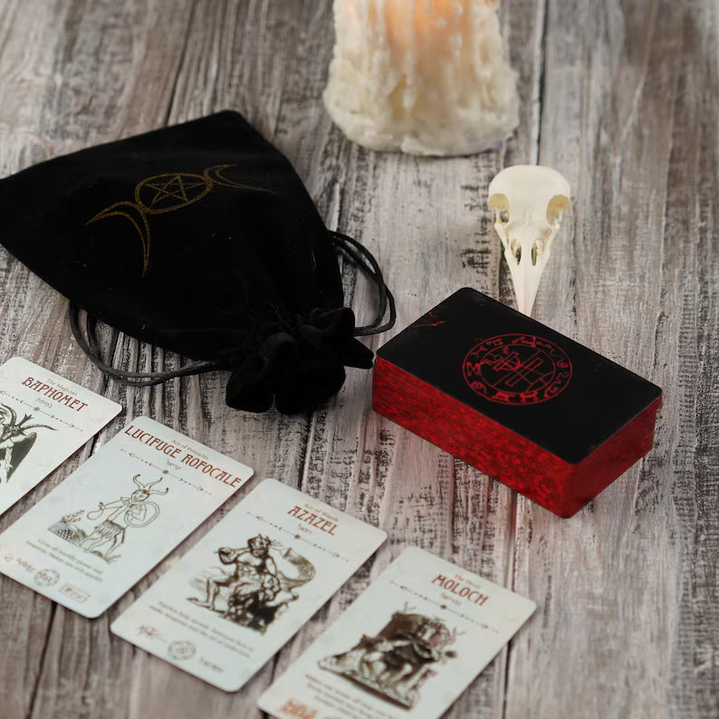 Goetia Demons Tarot Deck