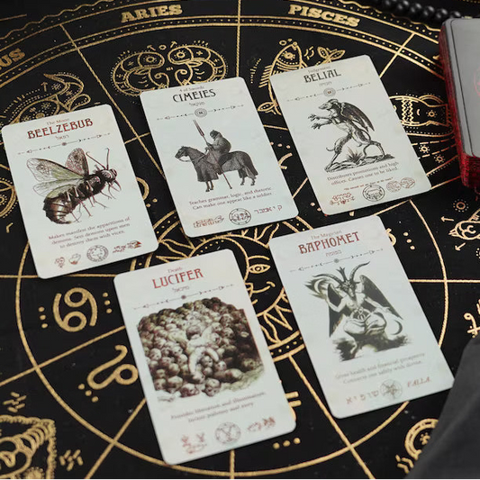 Goetia Demons Tarot Deck