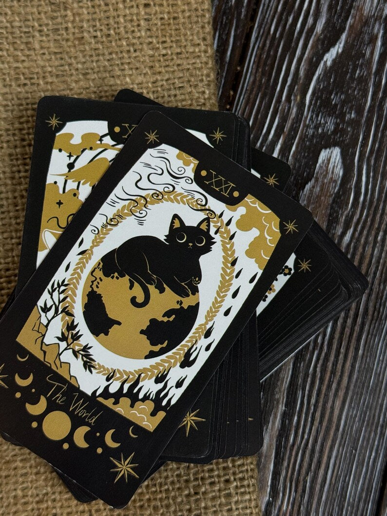 Black Cat Tarot Deck
