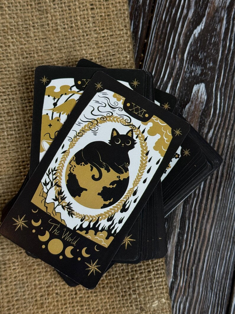 Black Cat Tarot Deck