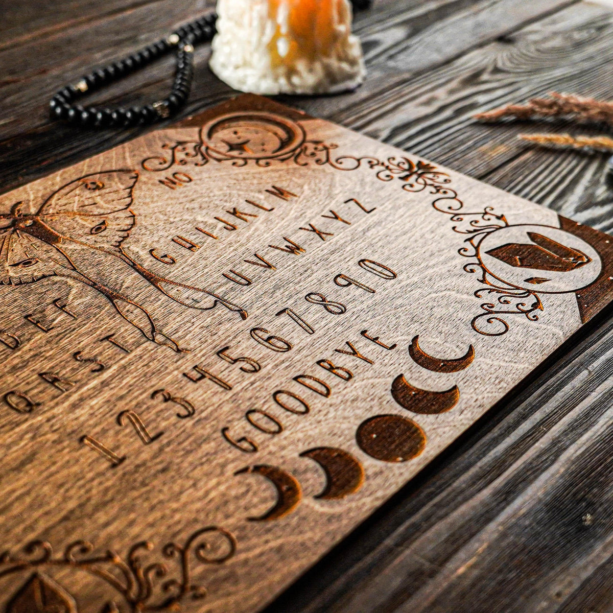 Engraved altar board