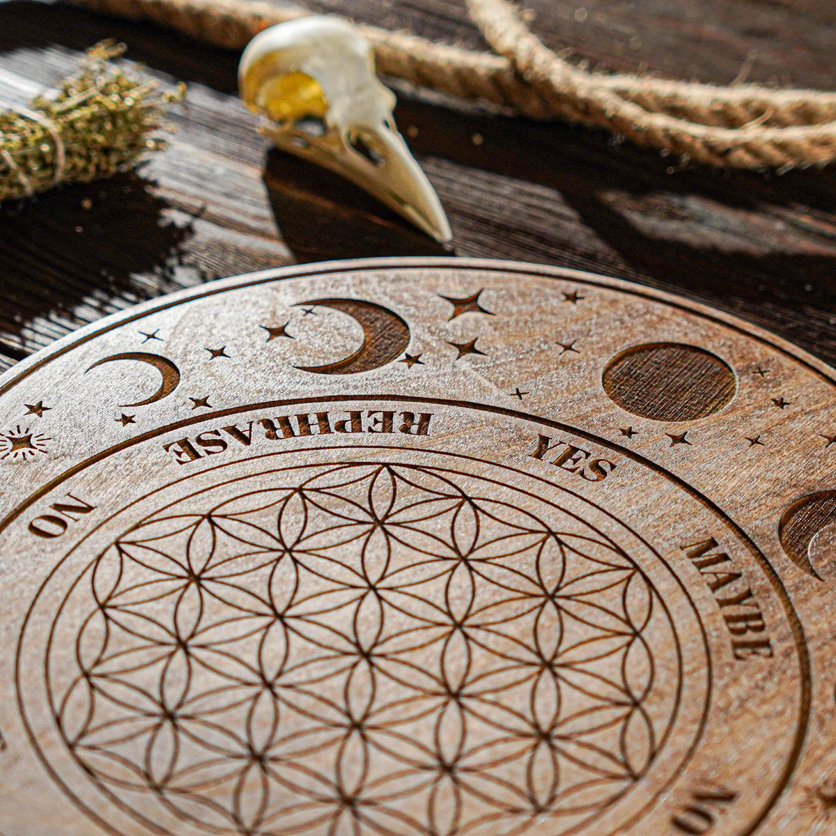 Flower of Life Pendulum Board