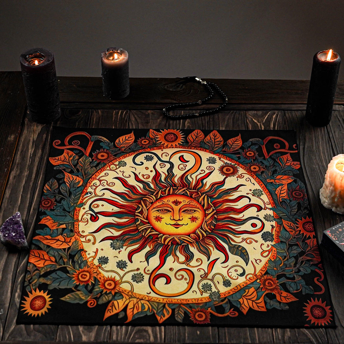 Sun altar cloth