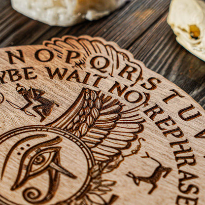 wooden ritual board