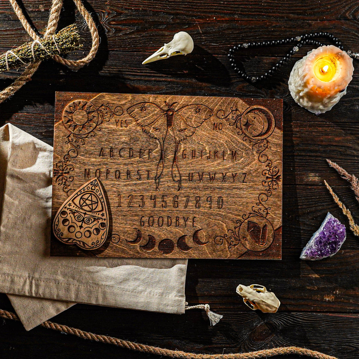 Wooden altar board