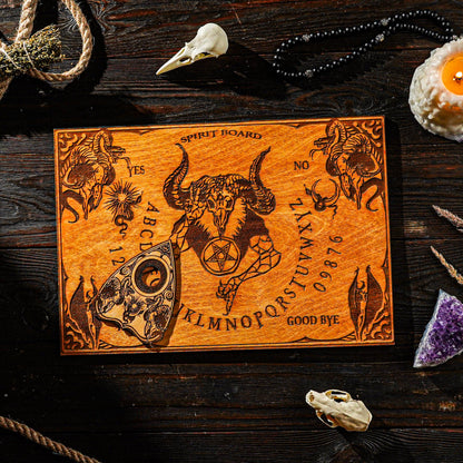 Wooden divination set