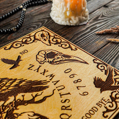 Engraved viking board