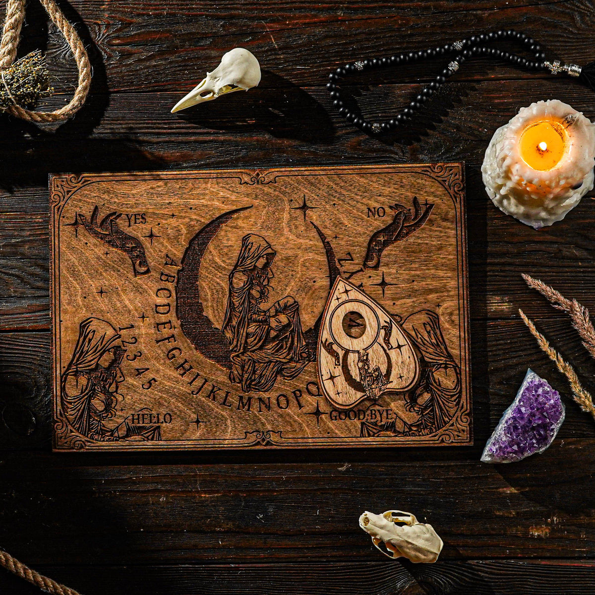Moon ouija board
